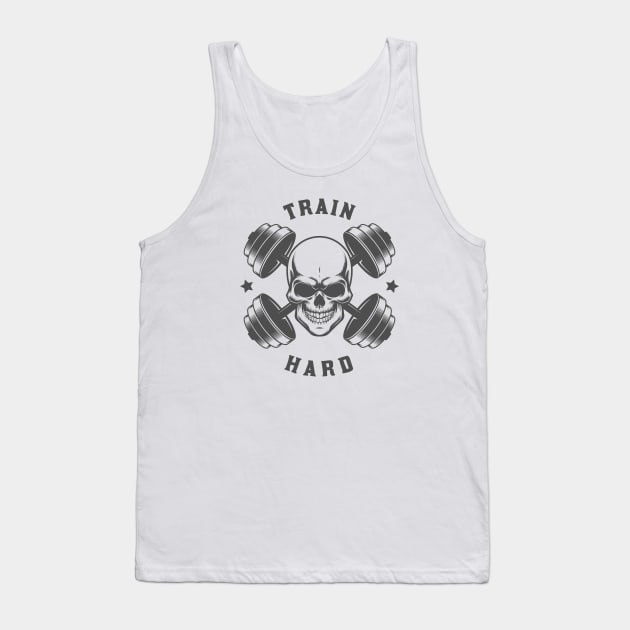 Train Hard Tank Top by Dosunets